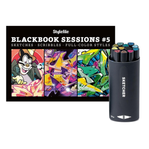 Blackbook Sessions 5 x Molotow Sketcher Set 
